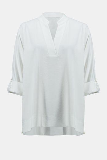 Beige blouse met detail aan de mouw Joseph Ribkoff