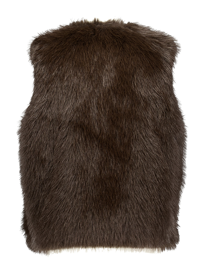 Bruine bodywamer in imitatiebont Twinset