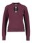 Bordeaux trui met overslag Twinset 