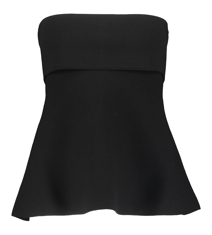 Zwarte bustier top Twinset 