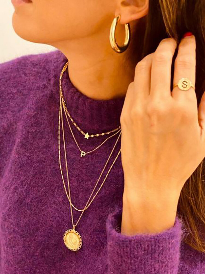 Classic oorbellen creool Lott Gioeilli