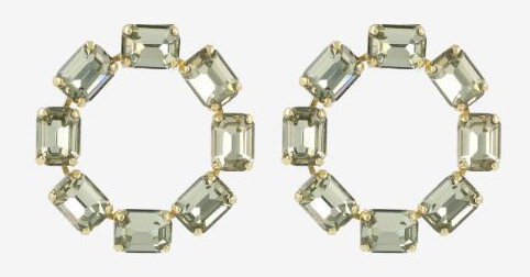 Black diamond oorbellen Lott Gioeilli