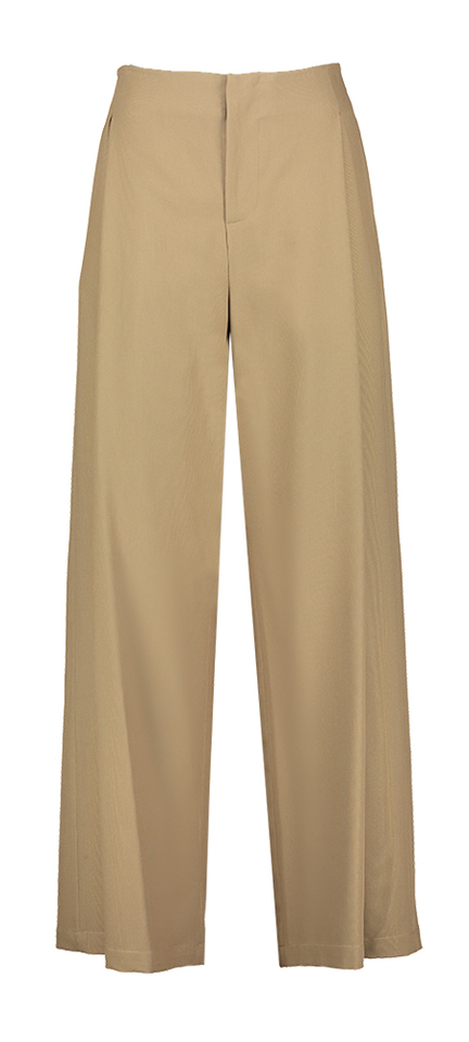 Bruine geklede broek Eleh 