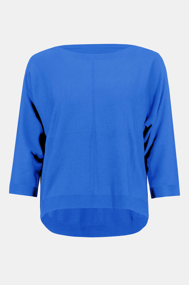 Blauwe trui met ronde hals Joseph Ribkoff