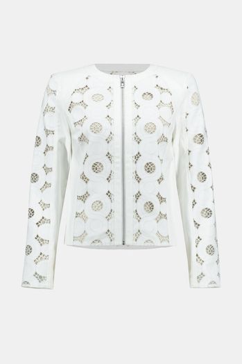Ecru vest in broderie Joseph Ribkoff