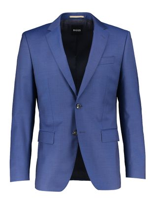 Hugo Boss Hoogblauw 2-delig slim fit kostuum Huge