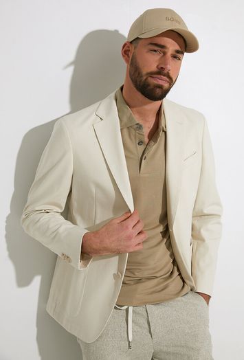 Licht beige pet Hugo Boss 