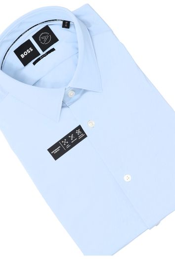 Light/Pastel Blue hemd (slim fit) en lange mouwen Hugo Boss