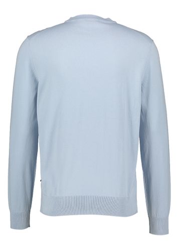 Light/Pastel Blue pull met ronde hals en lange mouwen Hugo Boss