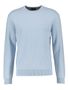 Lichtblauwe katoenen pull met ronde hals Hugo Boss