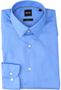 Bright Blue katoenen hemd (slim fit) met lange mouwen Hugo Boss