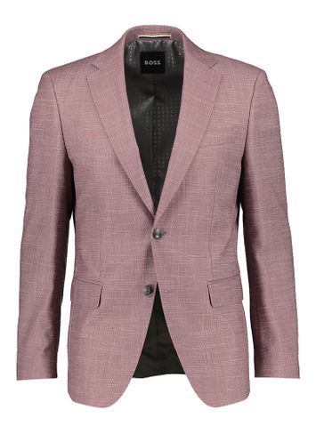 Bright purple slim fit blazer Hutson Hugo Boss