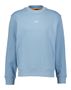 Blauwe sweater met merklogo Hugo Boss