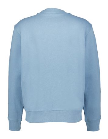 Blauwe sweater met merklogo Hugo Boss