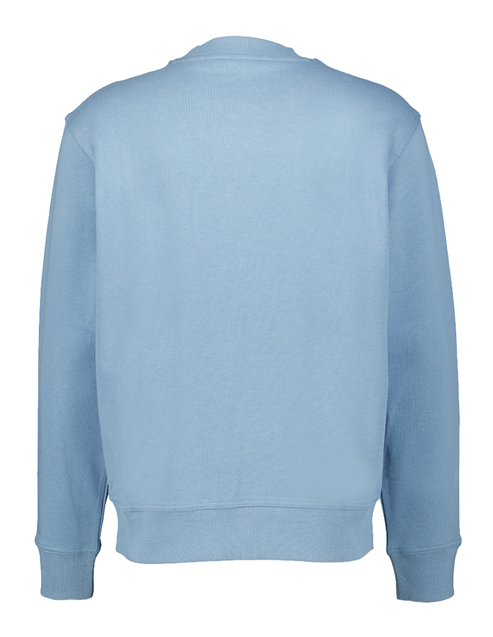 Blauwe sweater met merklogo Hugo Boss