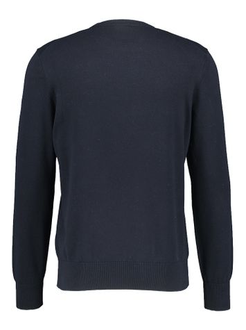 Donkerblauwe katoeoen trui Hugo Boss
