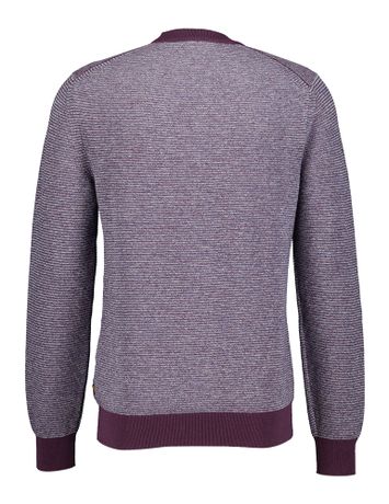 Bordeaux trui met ronde hals Hugo Boss