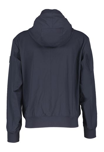 Donkerblauwe jas met kap Oloco Hugo Boss