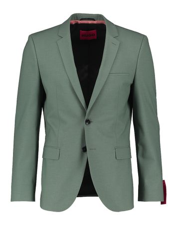 Kaki kleurige 2-delig extra slim fit kostuum Arti/Hesten Hugo Boss