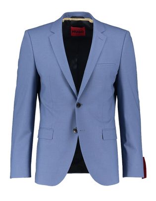 Hugo Blauwkleurig 2-delig extra slim fit kostuum Arti/Hesten Boss