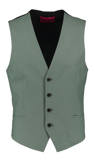 Groenkleurige gilet met knopen Vin Hugo Boss