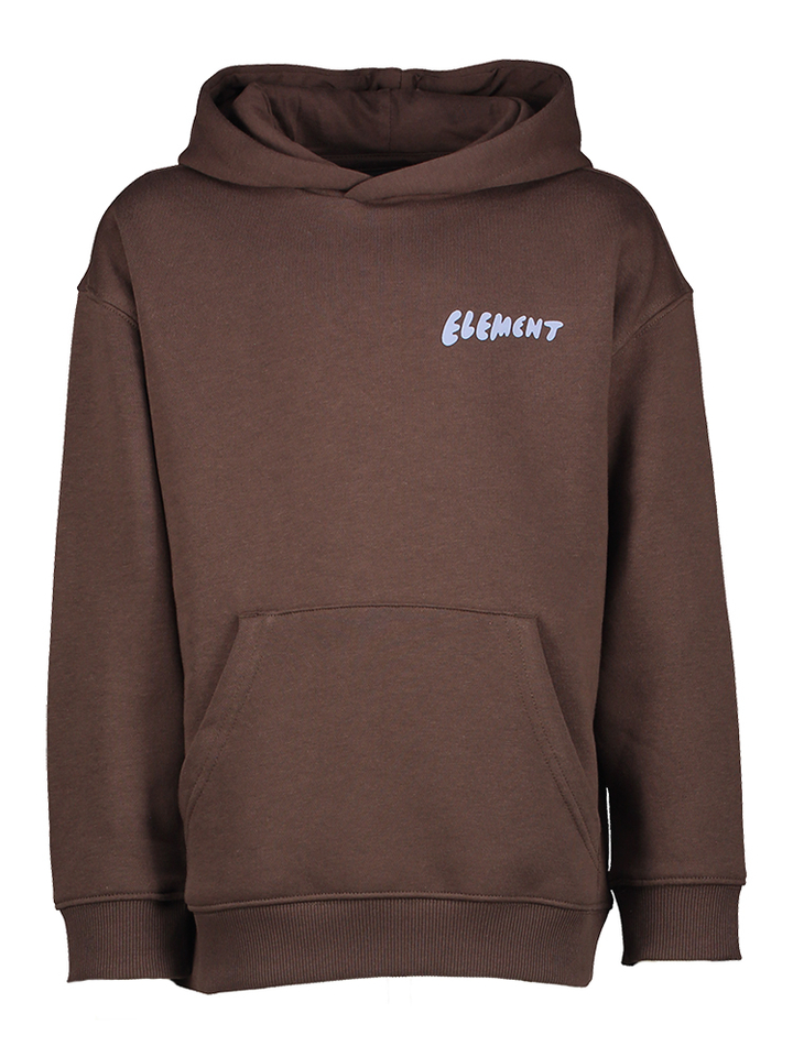 Donkerbruine trui met detail Element