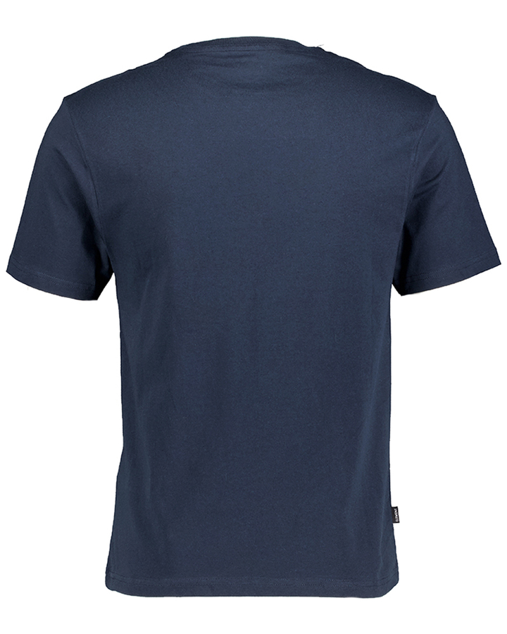 Donkerblauwe t-shirt met logo Element