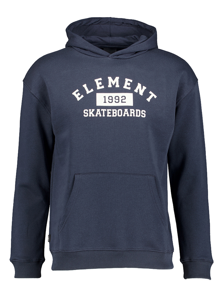 Donkerblauwe pull met logo Element