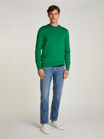 Lichtblauwe straight fit jeans Tommy Hilfiger 