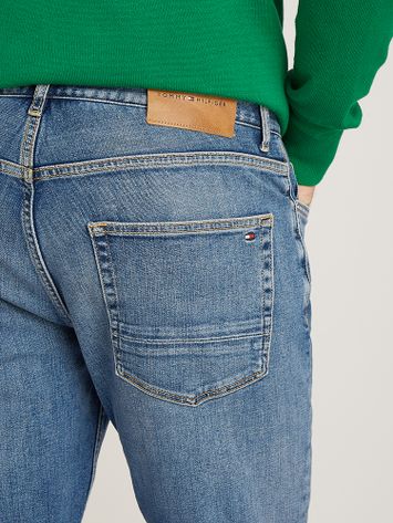 Lichtblauwe straight fit jeans Tommy Hilfiger 