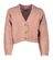Brique kleurige cardigan Name It