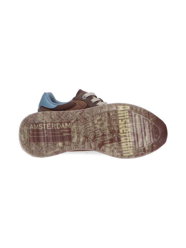 Multicolor lage sneakers Amsterdam Hoff 