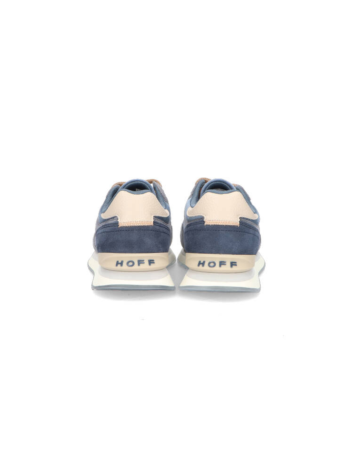 Blauwe lage sneakers Miami Hoff