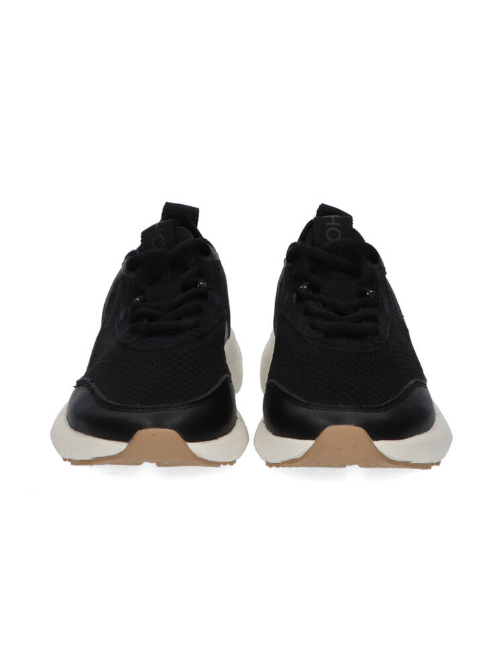 Zwarte lage sneakers Traveler Hoff