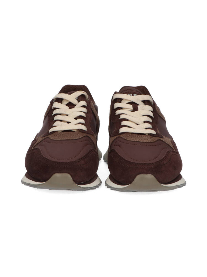 Donkerbruine lage sneakers Munich Hoff