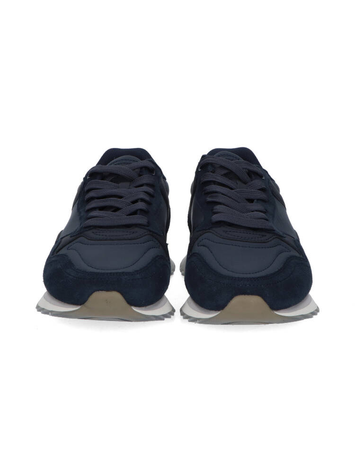 Donkerblauwe lage sneakers Monterry Hoff