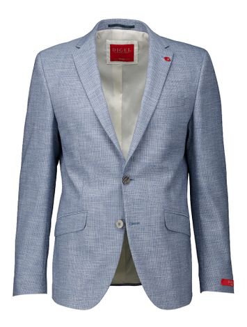 Lichtblauwe blazer slim fit Digel