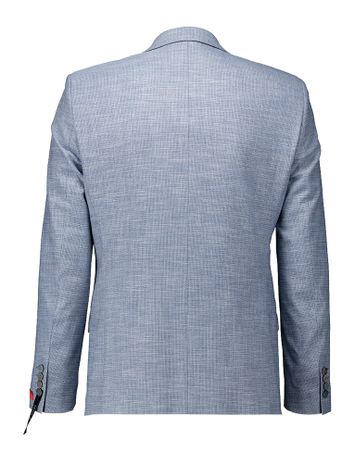 Lichtblauwe blazer slim fit Digel