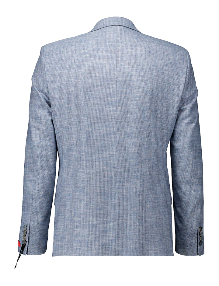 Lichtblauwe blazer slim fit Digel
