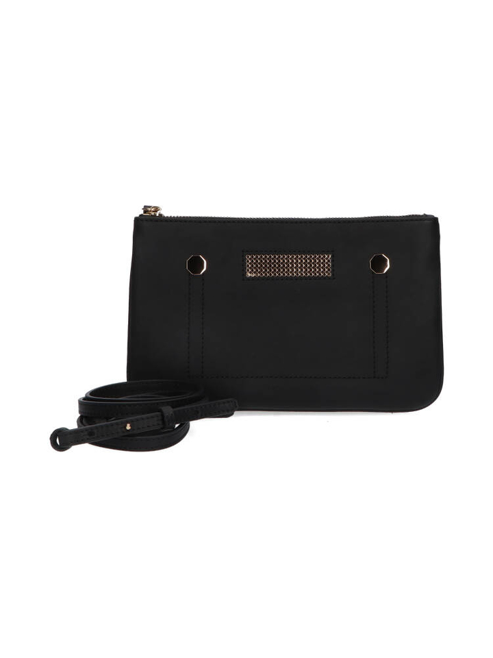 Black gold crossbody mini classic crossbody Clio Goldbrenner 