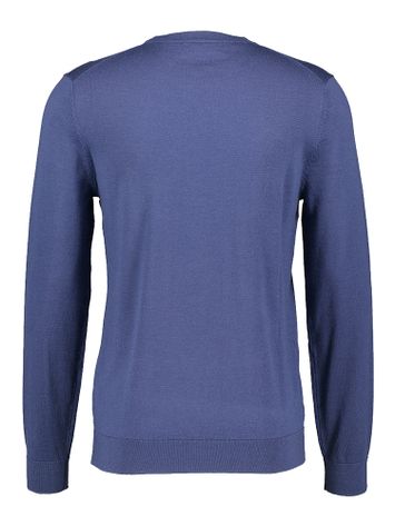 Blauwe trui in merino wol Selected 