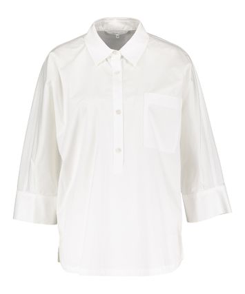 Witte katoenen oversized bloes Hatida Xandres