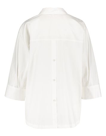 Witte katoenen oversized bloes Hatida Xandres