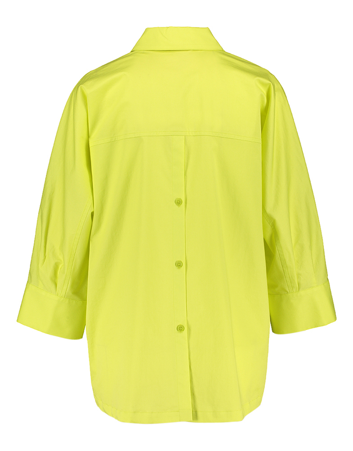 Fluo gele oversized bloes Hatida Xandres