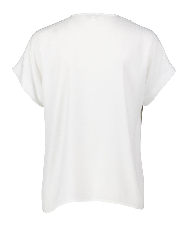 Witte bloes met knopen Hindi Xandres