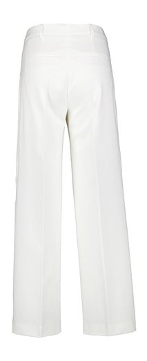 Witte geklede wijdvallende broek Punch Xandres