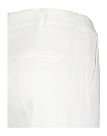 Witte geklede wijdvallende broek Punch Xandres