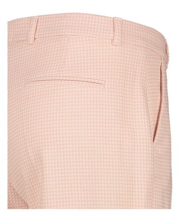 Roze broek met structuur Phanta Xandres