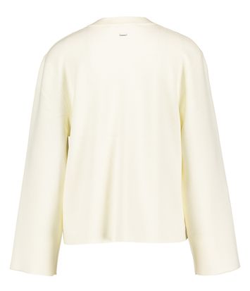 Witte gilet met rits Angello Xandres