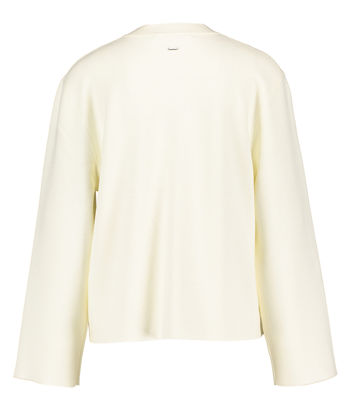 Witte gilet met rits Angello Xandres